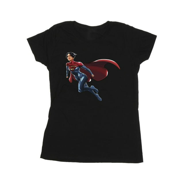 DC Comics T-Shirt en Coton pour Femmes The Flash Supergirl