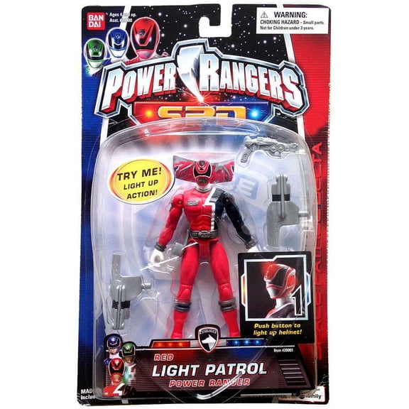 Power Rangers SPD Red Light Patrol Power Ranger Action Figure