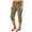 Army Green, variant on Babcutegg Capri Leggings for Women Four Pockets High Waist Side Pockets Womens Clothes Black