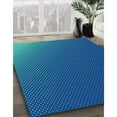 thumbnail image 3 of Ahgly Company Machine Washable Indoor Rectangle Transitional Blueberry Blue Area Rugs, 5' x 8', 3 of 7