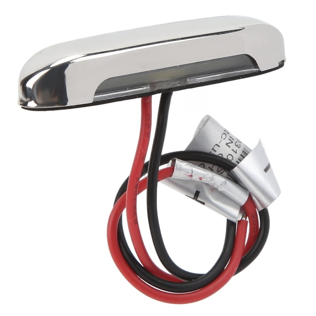 Luz de escalera, forma de barra de lámpara de cortesía de RV con montaje de tornillo de superficie decorativa para autobús para yate,Luz de escalera RV Luz de cortesía Luz de cortesía de barco Lámpara Higoodz Piezas Y Accesorios De Autos
