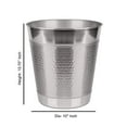 thumbnail image 4 of NuSteel HS8H Hudson Mirror Waste Basket, 4 of 6