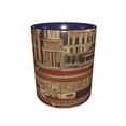 thumbnail image 2 of Roma Building Old Coffee Mug Fun Custom Ceramic Mugs 11oz Navy Blue, 2 of 5