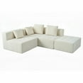 thumbnail image 3 of U_Style Modern 3-Piece Removable Modular Sofa | Excellent Comfort, Free Combination, 3 of 11