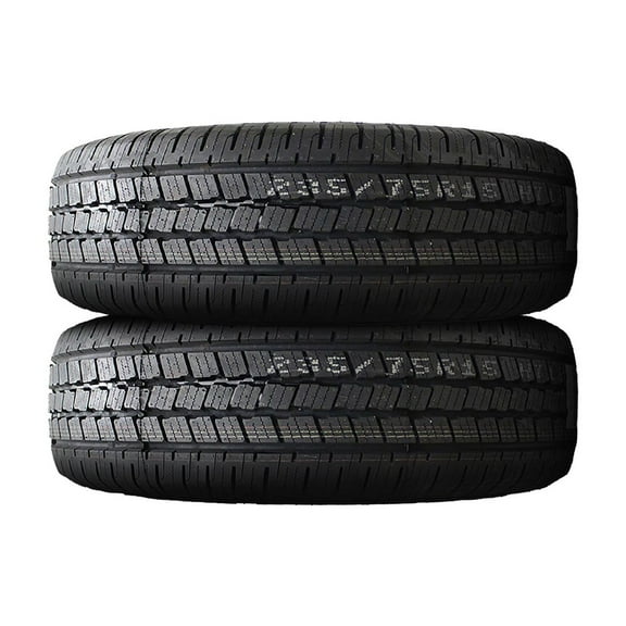 Set of 2 Crosswind H/T 265/75R16 116T Tires Fits: 1996-99 Chevrolet Tahoe Base, 2006-07 Hummer H3 Base