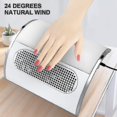 thumbnail image 2 of Aspirador De Mesa De Manicura Profesional De 40w, Herramienta De Limpieza De Colector De Uñas De Succión De Polvo De Uñas Máquina De Arte De Uñas con 3 Ventiladores Manicura Hs, 2 of 4