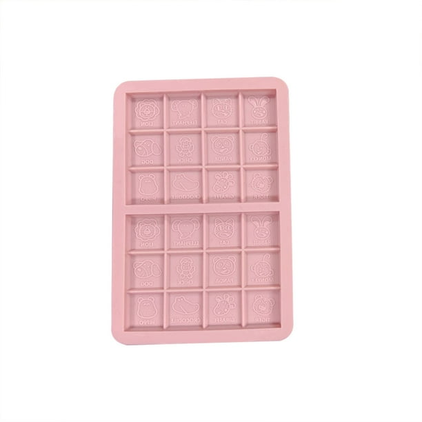 Moldes de silicona para hornear - Antiadherentes, Resistentes al calor, Multiusos - para Chocolate, Jabón, Gelatina y Postres DIY