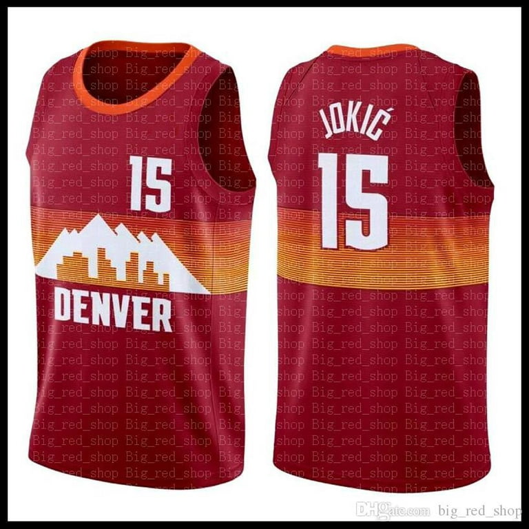 nuggets jersey red