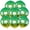 Colorful Green-8pcs, variant on 8Pcs 22Inch Large Laser Silver 4D Giant Round Foil Balloon 4D Metallic Mylar Sephere Balloons for Christmas New Year Birthday Party Graduation Wedding Bridal Shower Decoration Supplies