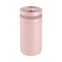 Pink Humidifier Cool Mist Mini Ultrasonic Quiet Personal USB for Bedroom Desk Nightstand Travel Office Use