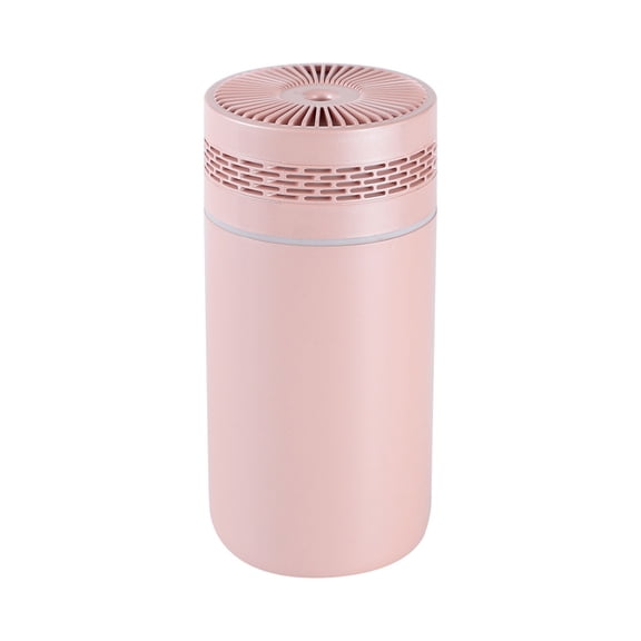 Pink Humidifier Cool Mist Mini Ultrasonic Quiet Personal USB for Bedroom Desk Nightstand Travel Office Use