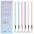 thumbnail image 2 of Colored Gel Pens For Note Taking 6Pcs Pastel Gel Pens Colored Ink & No Smear Retractable Cute Pen Fine Point 0.5Mm For Journaling Aesthetic Gel Ink Pen Smooth Writing1Ml, 2 of 8