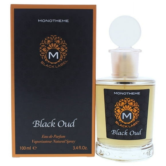 Oud Noir par Monotheme pour Hommes - Vaporisateur EDP 3,4 oz
