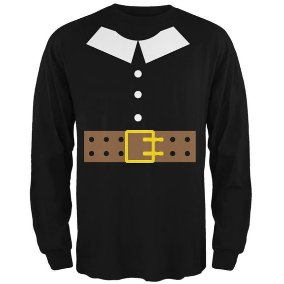 Old Glory Mens Halloween Pilgrim Costume Long Sleeve Short Sleeve Graphic T Shirt