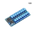 thumbnail image 4 of Sidaley Placa de relés eléctricos de 16 canales, optoacoplador, módulo de relés de potencia, placas de Control, placa de circuito, componentes Electrónica 12V, 4 of 6