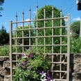 thumbnail image 5 of Dura-Trel Winchester 57 by 95 Inch Outdoor Garden Patio Trellis, Mocha, 5 of 9