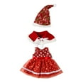 thumbnail image 3 of Ropa de Navidad para muñecas NikouMX disfraz de muñeco de Papá Noel 18 pulgadas, 3 of 5