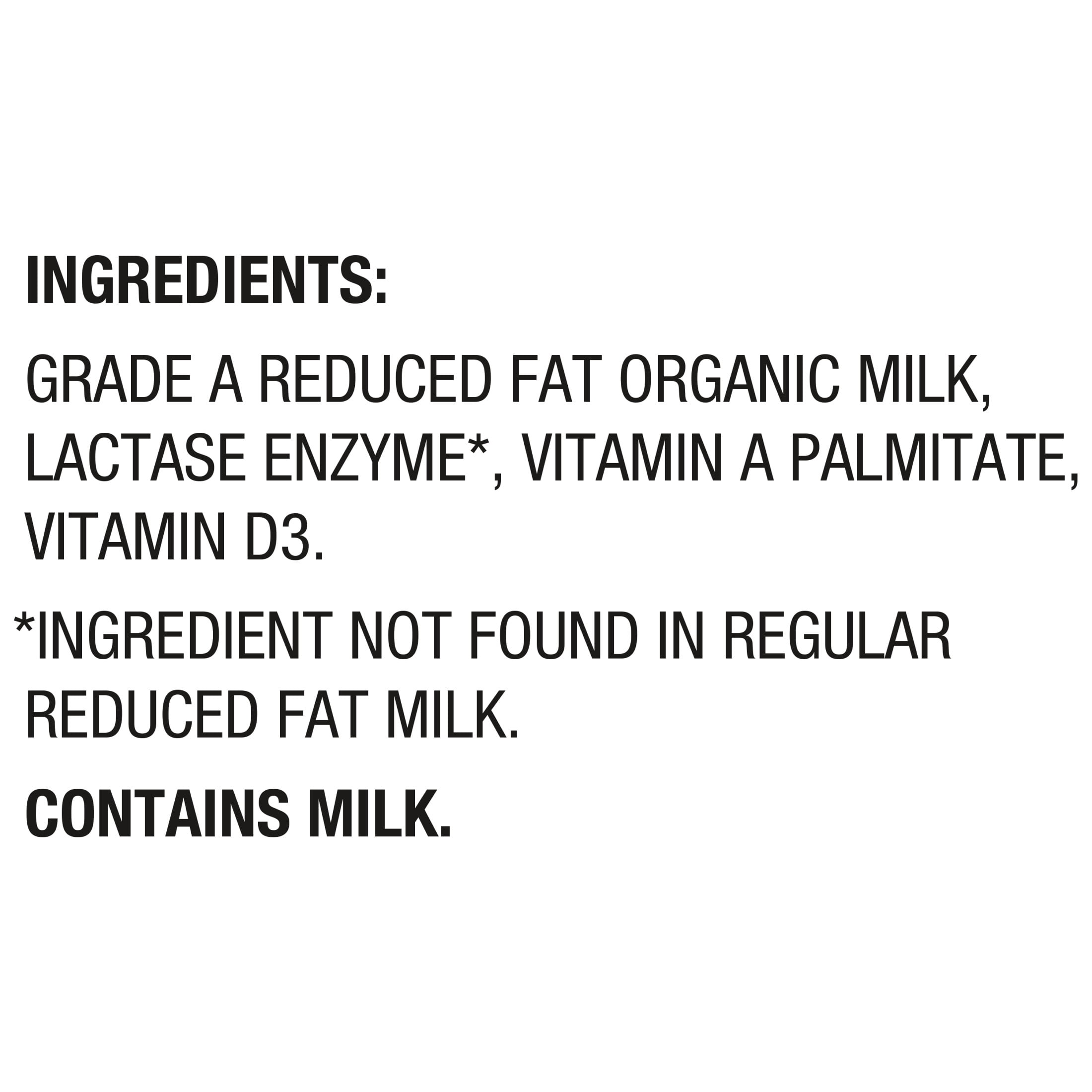 Horizon Organic Lactose Free Milk, 2% Reduced Fat, 64 fl oz Carton