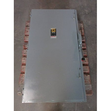 - Square D HU365 400 Amp 600v Non-Fusible Heavy Duty Safety Switch Disconnect