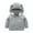 C-Grey87, variant on DHFJKG Newborn Boys Girls Teddy Jacket Windproof Hooded With Ears Solid Color Fuzzy Jacket For Kids Warm Cute Comfort Outerwear