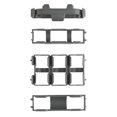 thumbnail image 4 of Accesorios de caja de batería Modular soporte de inserción de batería para AAA 18650 18350 CR123A, 4 of 6