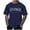Navy-b, variant on Men Tshirt Basic Shirts for Men Short Sleeve Crew Neck Men's Clothing