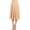 Khaki, variant on Women's Casual High Waist A-Line Midi Skirt with Elastic Waistband