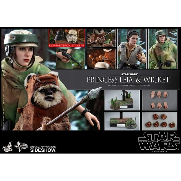 Hot Toys 1:6 Princess Leia & Wicket - Star Wars: Return of The Jedi HT905143