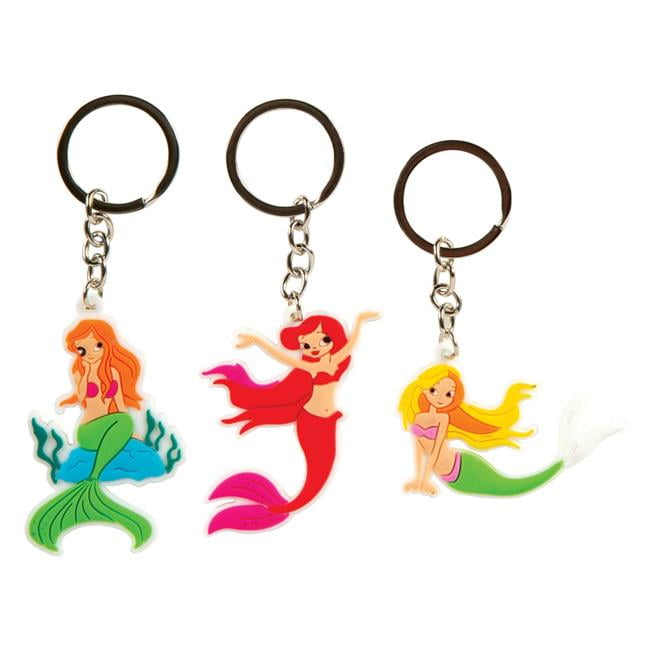 Mermaid Princess Acrylic Keychain