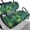 Hawaiian Coconut Tree Green, variant on Jeiento Brown Cow Print Golf Cart Seat Covers Golf Cart Backrest and Bench Seat Covers 2 Pieces Non-Slip for Most 2 Person Seats Cushion
