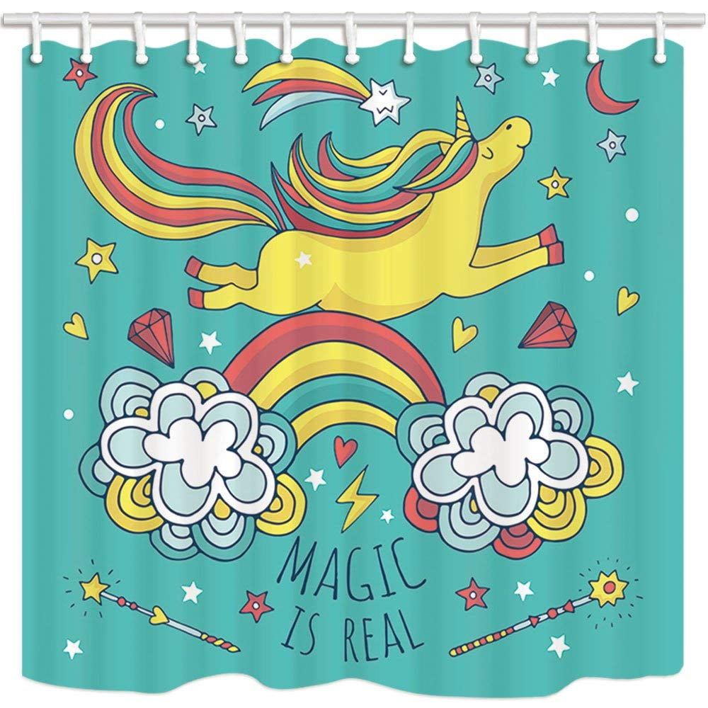 BPBOP Magic Unicorn Animalsfor Cartoon Unicorn in Rainbow Long
