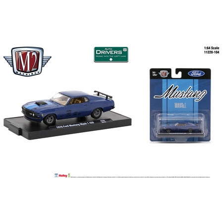 M2 Machines Auto-Drivers 1:64 R104 1970 Ford Mustang Mach 1 428