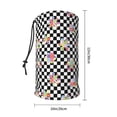thumbnail image 2 of Neck Gaiter Face Cover Scarf, Floral Flower Checkerboard 90s Y2K Soft Face Sun Mask Cover Scarf Headband Cooling Sweat Absorbing Bandanas Hiking Cycling Running, 2 of 7