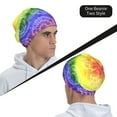 thumbnail image 6 of Disketp Colorful Tie Dye Unisex Knit Hats Beanies Hats for Men Women Winter Beanies Men's Women's Knit Cuffed Beanies Hats Beanie, 6 of 7
