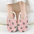 thumbnail image 3 of Psesaysky Lovely Panda Cotton Slippers Kids Winter Plush Slippers for Children Indoor Bedroom House Slippers Soft Warm Slippers for Girls, 3 of 8