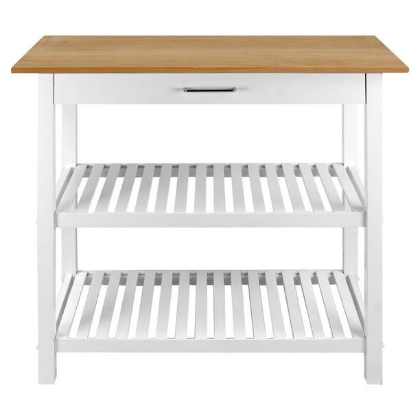 Kitchen Island With Solid American Cherry Top Com Kitchen Island With Solid American, Tall Kitchen Island