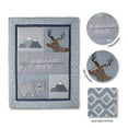 thumbnail image 3 of Levtex Baby 4 Piece Nursery Bedding Sets Crib Bed with Quilt Cover and Fitted Sheet and Wall Decal and Dust Ruffle, 3 of 6