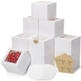 thumbnail image 1 of Cajas para Pasteles EQOREIIN 15x15x13 cm con Bases y Adhesivos, 1 of 7
