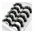 thumbnail image 2 of Zhuge 10 pares de pestañas de visón tenues, pestañas tupidas, aspecto natural, volumen 8D, pestañas postizas de 18 mm, G02, 2 of 3