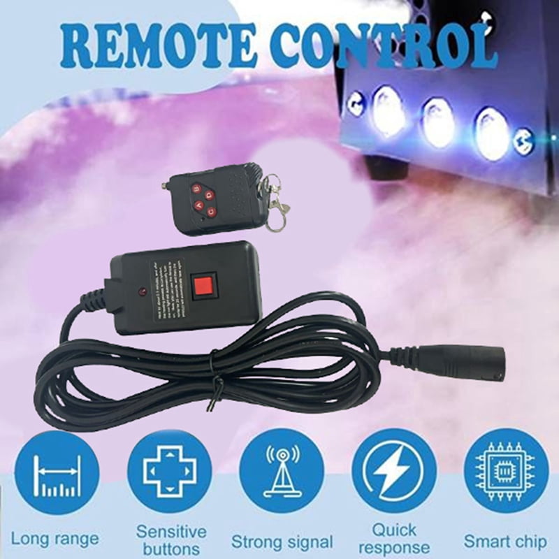 2X Wired Remote Controller for Fog Machines for 400W 900W 1500W Foggers Ideal for Stage Effects and Mist Generation