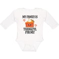 thumbnail image 3 of Inktastic Thanksgiving Thankful Family Boys or Girls Long Sleeve Baby Bodysuit, 3 of 5