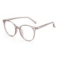 thumbnail image 1 of Gafas De Moda Ligeras Oficina Marco Redondo Lente Transparente De Gran Tamaño Vintage, 1 of 4