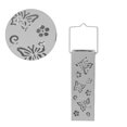 thumbnail image 1 of Solar Lawn Light, White Iron Beautiful Pattern Waterproof Solar Powered LED Lawn Lights  For Patio, 1 of 8