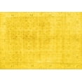thumbnail image 1 of Ahgly Company Machine Washable Indoor Rectangle Persian Yellow Traditional Area Rugs, 4' x 6', 1 of 1