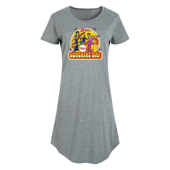 The Brady Bunch - The Brady Kids - Sunshine Day - Vintage Cartoon Band - Women's Any Way Dress