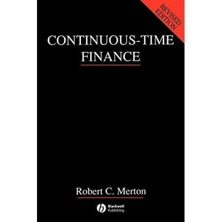 Continuous-Time Finance (Macroeconomics and Finance) Paperback - USED - VERY GOOD Condition