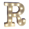 thumbnail image 2 of RKSTN Lights Light Up Letters , LED Letters Lights Sign 26 Alphabet Big Lights Letter For Party Birthday Bar Battery Powered Christmas Decor Letter Lights (Warm White) Lights, 2 of 2
