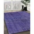 thumbnail image 3 of Ahgly Company Machine Washable Indoor Rectangle Industrial Modern Purple Amethyst Purple Area Rugs, 2' x 5', 3 of 7