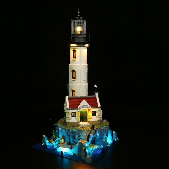 ‌LED Light Compatible with Legos 21335 Building Set, LED Light Kit for Legos 21335 Electric lighthouse Building Toy, Decoration Lights, No Building Model Kit