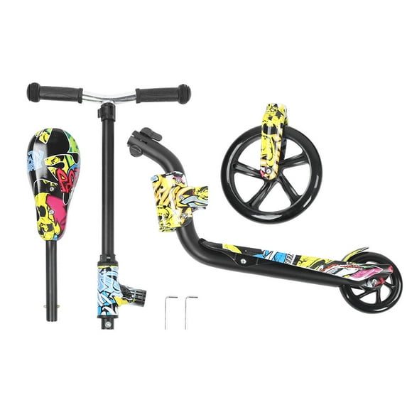 Patinete de equilibrio de doble uso, patinete colorido para niños pequeños, patinete para niños, patinete de grado profesional